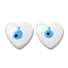Handmade Evil Eye Lampwork Pendants LAMP-F035-11F-1