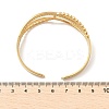 304 Stainless Steel Cuff Bangles for Women BJEW-B120-07G-02-5