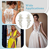 Embroidered Floral Lace Collar DIY-WH0308-419-6
