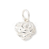 S925 Sterling Silver Pendant STER-H115-08C-S-1