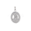 304 Stainless Steel Pendants STAS-OY002-21P-1
