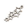 Non-Tarnish 304 Stainless Steel Pendants STAS-S123-03P-02-2