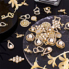 36Ps 9 Style Alloy Pendants ALRI-TA0001-21-5