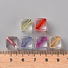 Transparent Acrylic Beads TACR-S154-25A-4