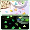 80Pcs 16 Styles Luminous Resin Sea Turtle Figurine Decoration FIND-CJ0003-49-6