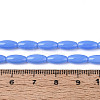 Opaque Glass Beads Strands GLAA-T028-15P-03-4
