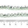 Electroplated Synthetic Non-magnetic Hematite Beads Strands G-B132-B01-01D-4