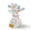Natural Aquamarine Tree Display Decorations DJEW-E007-01RC-02-2