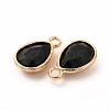 Faceted Glass Rhinestone Pendants GLAA-I051-A12-3