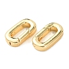 Brass Spring Gate Rings KK-G548-07A-G-2