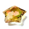 Electroplated Glass Pendants X-GLAA-G122-05B-2