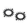 304 Stainless Steel Hollow Connector Charms STAS-P332-12B-2