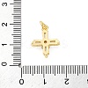 Brass Micro Pave Cubic Zirconia Pendants KK-S510-33G-01-3
