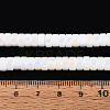 AB Color Plated Opaque Glass Beads Strands GLAA-T026-3x6mm-P10-4