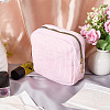 Corduroy Cloth Cosmetic Zipper Bags AJEW-WH20017-50B-3