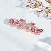 1Pc Alloy Rhinestone Hair Barrettes PHAR-LP0001-34C-1