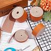Flat Microfiber Imitation Leather Cord LC-WH0006-07B-05-4