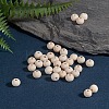 Natural Unfinished Wood Beads LS-WOOD-S651-8mm-LF-4