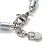 Synthetic Non-magnetic Hematite Rectangle Bracelets BJEW-Q334-05-4