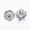 Non-Tarnish 304 Stainless Steel Beads Caps LS-X-STAS-P161-15-1