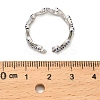 Brass Micro Pave Cubic Zirconia Cuff Rings RJEW-P169-04P-3