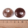 Natural Strawberry Quartz Pendants G-T144-42B-3