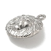 Anti-Tarnish 304 Stainless Steel Pendants STAS-Q334-36P-2