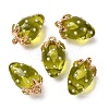 Resin Pendants FIND-C096-01G-01-1