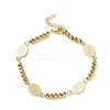 304 Stainless Steel Link & Charm Bracelets for Women LS-BJEW-Z133-04G-2
