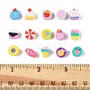 100Pcs 2 Styles Handmade Polymer Clay Beads CLAY-FP0001-11A-2