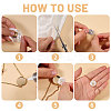 304 Stainless Steel Cable Chains Bracelets Making BJEW-CA00003-4