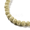 Synthetic Lava Rock Dyed Beads Strands G-H311-08A-01-4