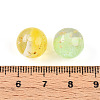 Two Tone Transparent Resin Beads X1-RESI-N042-12mm-12-3