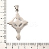 Dyed Synthetic Turquoise Pendants STAS-R140-05AS-06-3