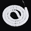 Imitation Jade Glass Beads Strands GLAA-N026-4x8mm-J01-2