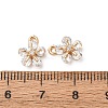 Brass Micro Pave Cubic Zirconia Pendants ZIRC-L105-04A-G-3
