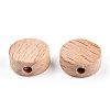 Beech Wood Beads X-WOOD-N015-03-3