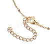 304 Stainless Steel Satellite Chain Slider Necklace Making AJEW-JB01248-01-3