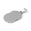 Non-Tarnish 201 Stainless Steel Pendants LS-STAS-C072-01P-3