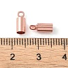 Brass Cord Ends EC038-RG-NF-3