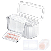Plastic Nail Tips Storage Box MRMJ-PH0003-29B-1