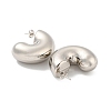 Non-Tarnish 304 Stainless Steel Stud Earrings EJEW-G368-03P-2
