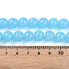 Imitation Jade Glass Beads Strands GLAA-T032-J10mm-04-4