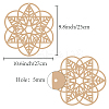 Laser Cut Wooden Wall Sculpture WOOD-WH0113-037-2