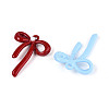 Rack Plating Spray Painted  Alloy and ABS Imitation Pearl Pendants X-PALLOY-T090-44-3