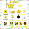 Food Grade Eco-Friendly Silicone Focal Beads SIL-SC0002-78-2