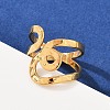 304 Stainless Steel Cuff Open Rings for Women RJEW-H255-01G-02-3