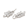 Rack Plating Brass Pave Cubic Zirconia Pendants LS-KK-Z026-02P-2