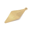 304 Stainless Steel Pendants LS-STAS-D366-02B-G-2
