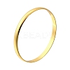 304 Stainless Steel Plain Bangles for Women BJEW-V004-02B-G-4